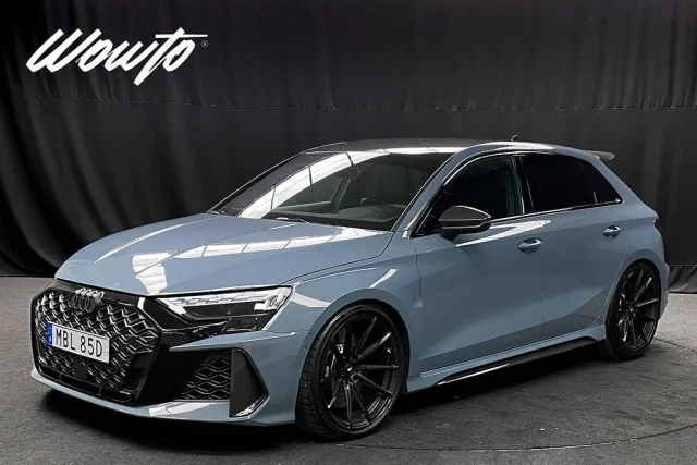 Image of Audi RS 3 SB 400HK /Skalstolar /Sportavgas /Matrix /HuD /Se Spec 294kW