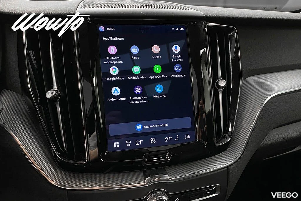 Volvo XC60 Recharge T6 AWD 350HK Core Edt /Pano /Drag /Moms 257kW
