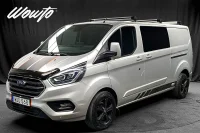 Ford TRANSIT Transit Custom 300 Crew Van Aut 130HK L2 5-Sits Limited /Drag 96kW thumbnail