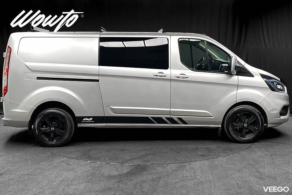 Ford TRANSIT Transit Custom 300 Crew Van Aut 130HK L2 5-Sits Limited /Drag 96kW