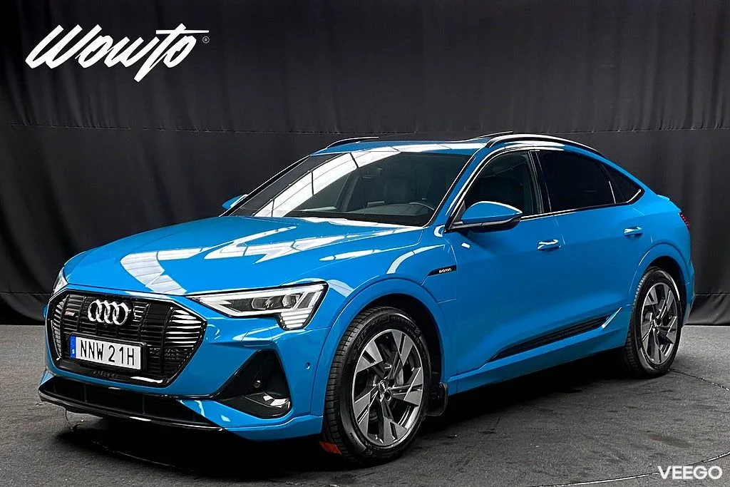 Audi e-tron Sportback 50 Q 313HK S-Line Advanced/B&O/Se Spec 230kW