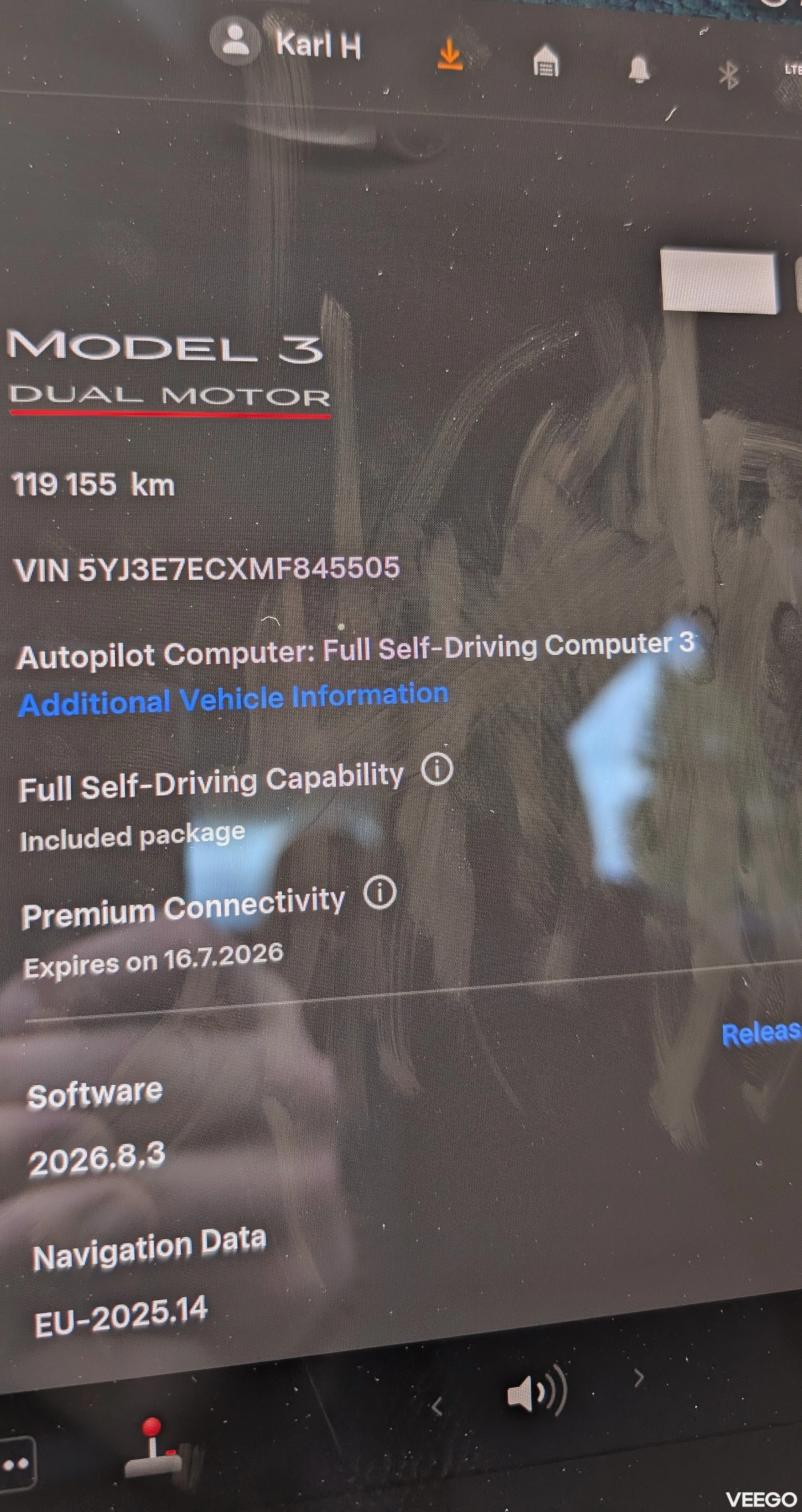 Tesla Model 3 Performance FSD 0.0 155kW