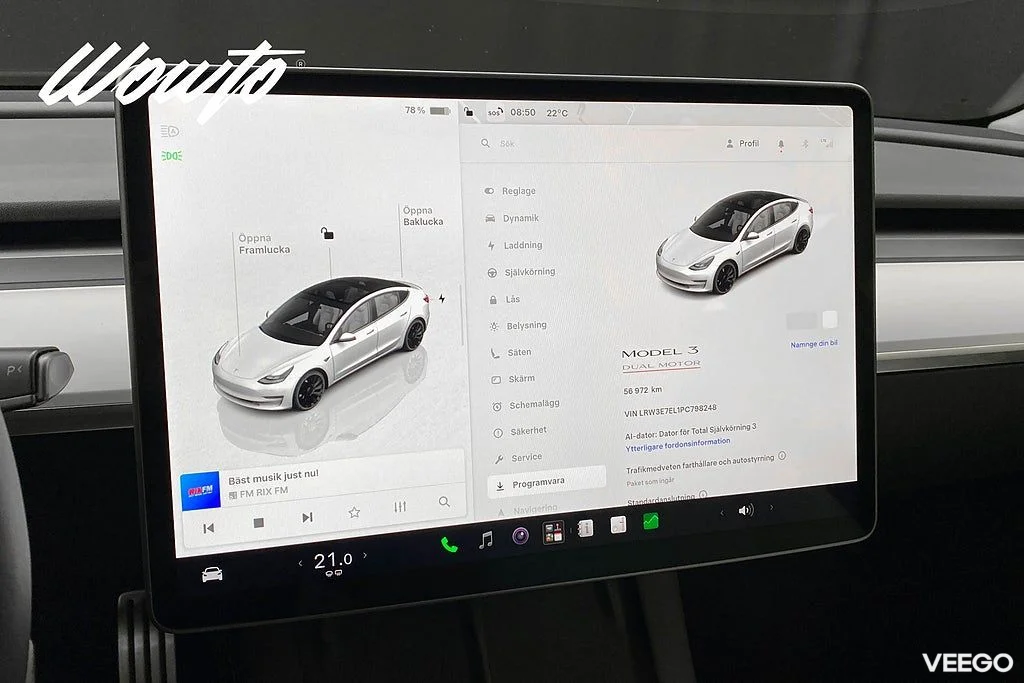 Tesla Model 3 Performance 513HK 377kW
