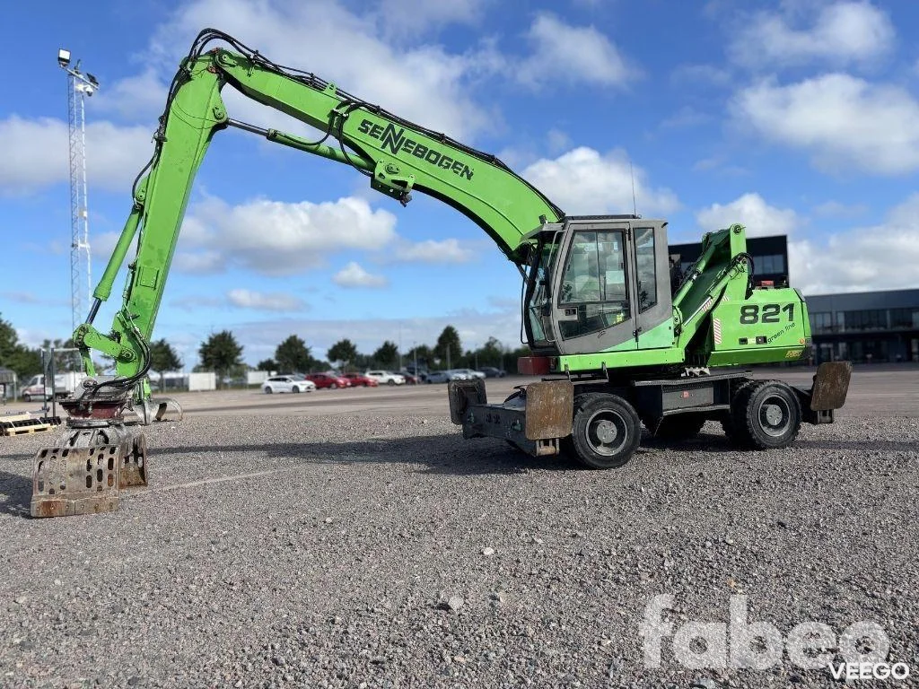 Sennebogen 821 Materialhanterare med låga timmar (134744) 104kW