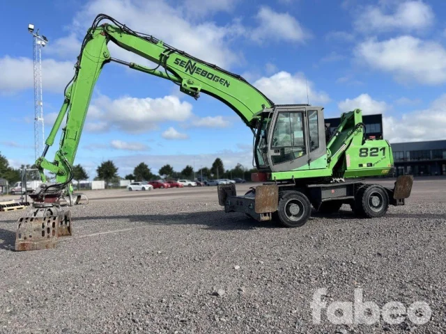 Image of Sennebogen 821 Materialhanterare med låga timmar (134744) 104kW