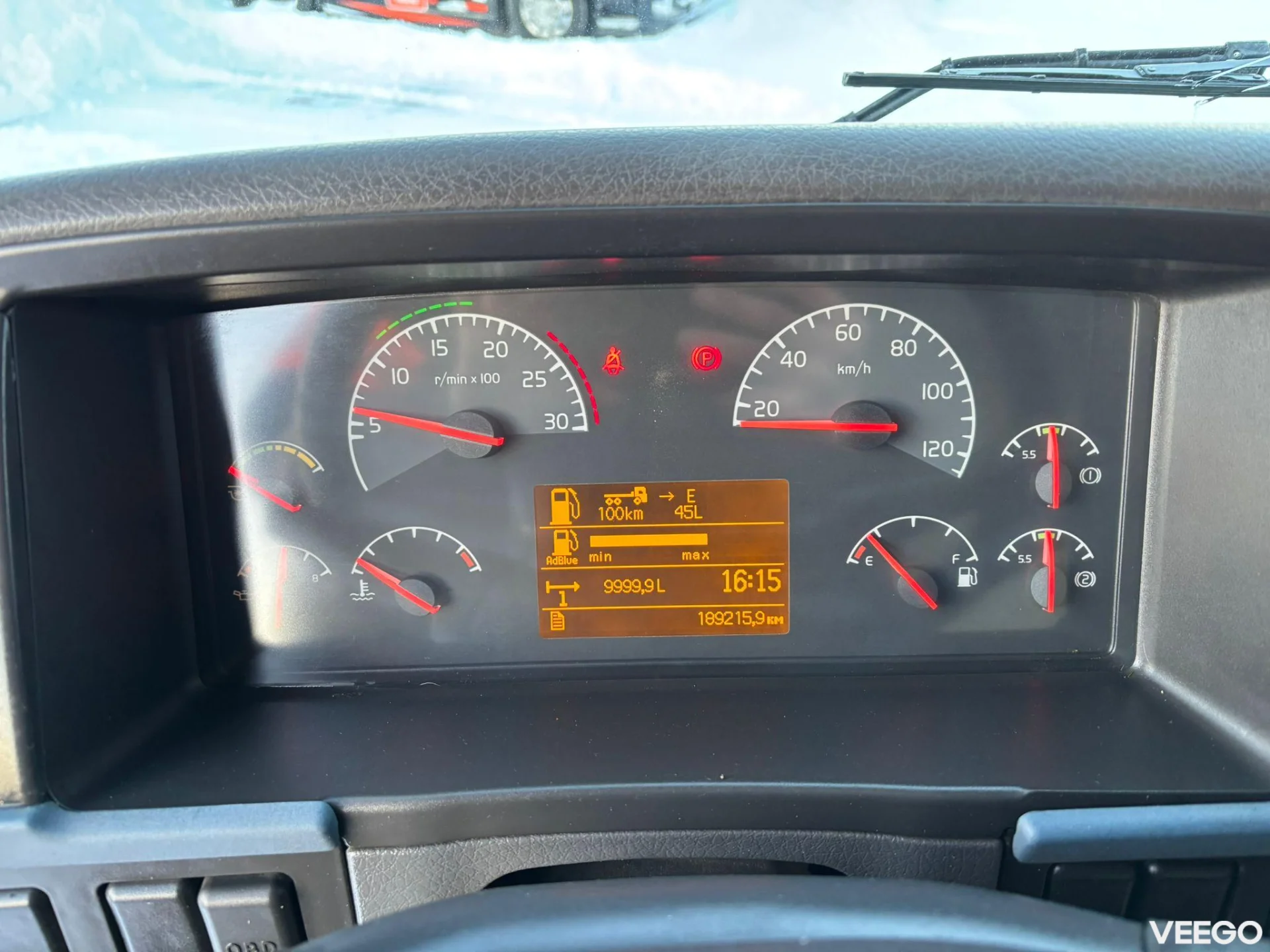 Volvo FM300 FOR SALE AS CHASSIS / ONLY 189215 km ! 226kW
