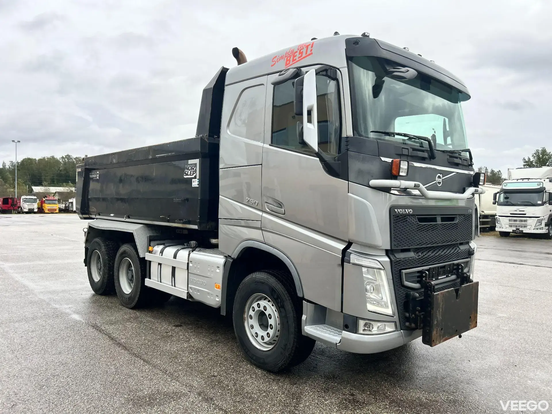 Volvo FH540 6X4 EURO6 + RETARDER + LIFTING AXLE 405kW