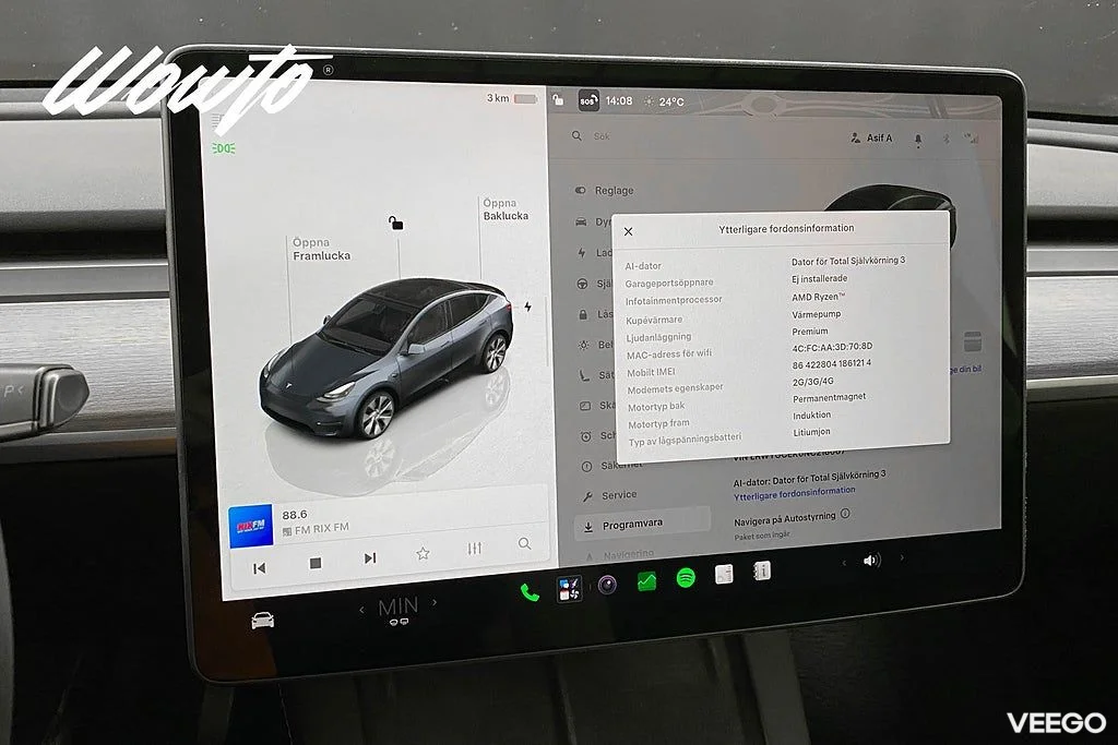 Tesla Model Y Long Range AWD 514HK /UAP 378kW