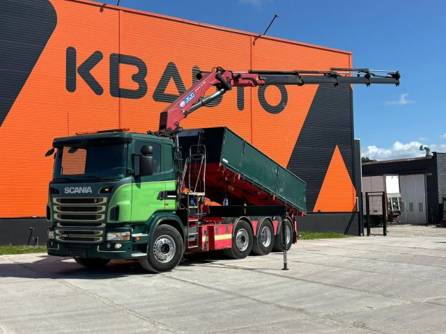 Image of Scania G480 HMF 2620K YEAR 2018 / BOX L=5414 mm 480kW