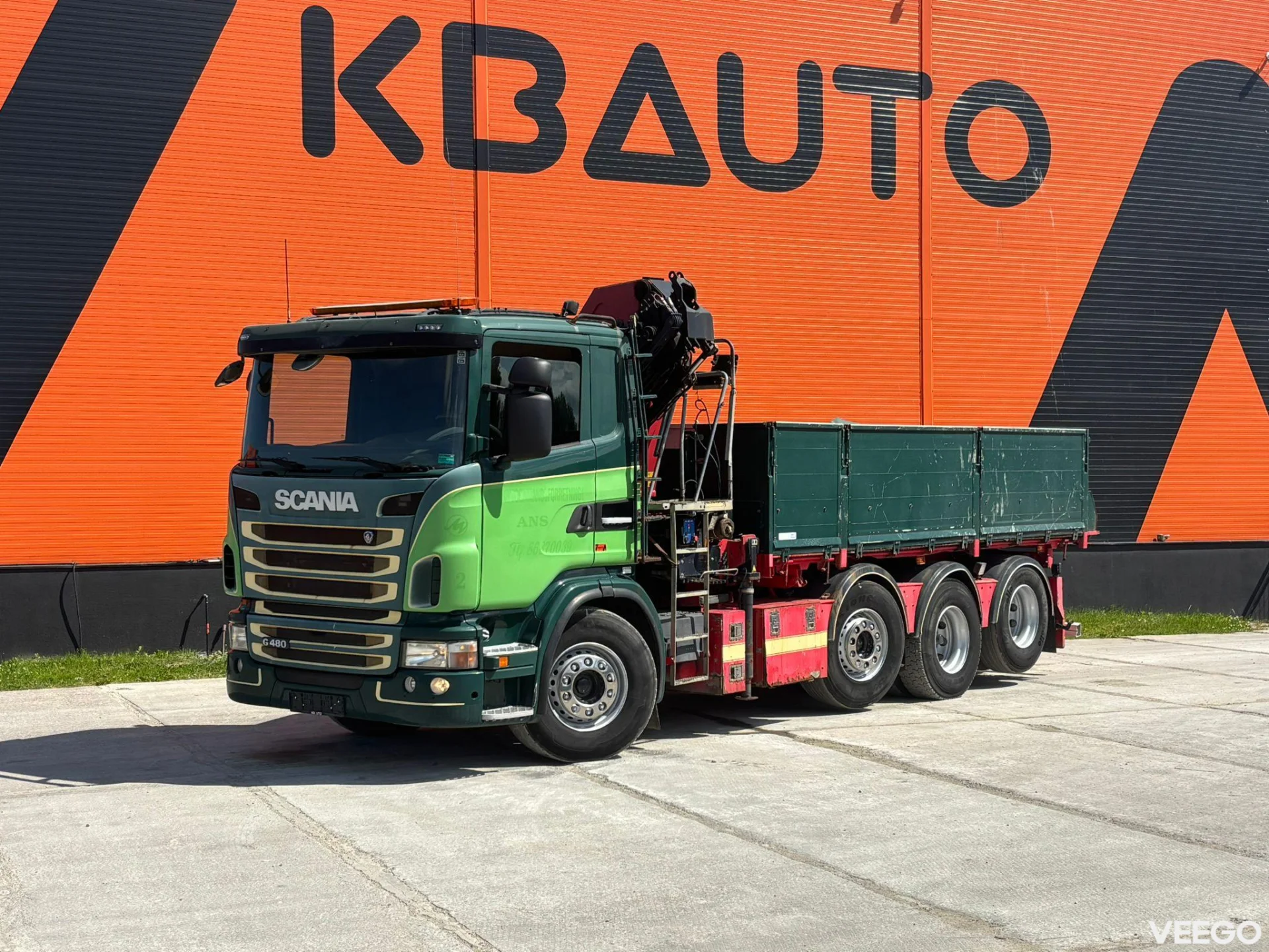Scania G480 HMF 2620K YEAR 2018 / BOX L=5414 mm 480kW