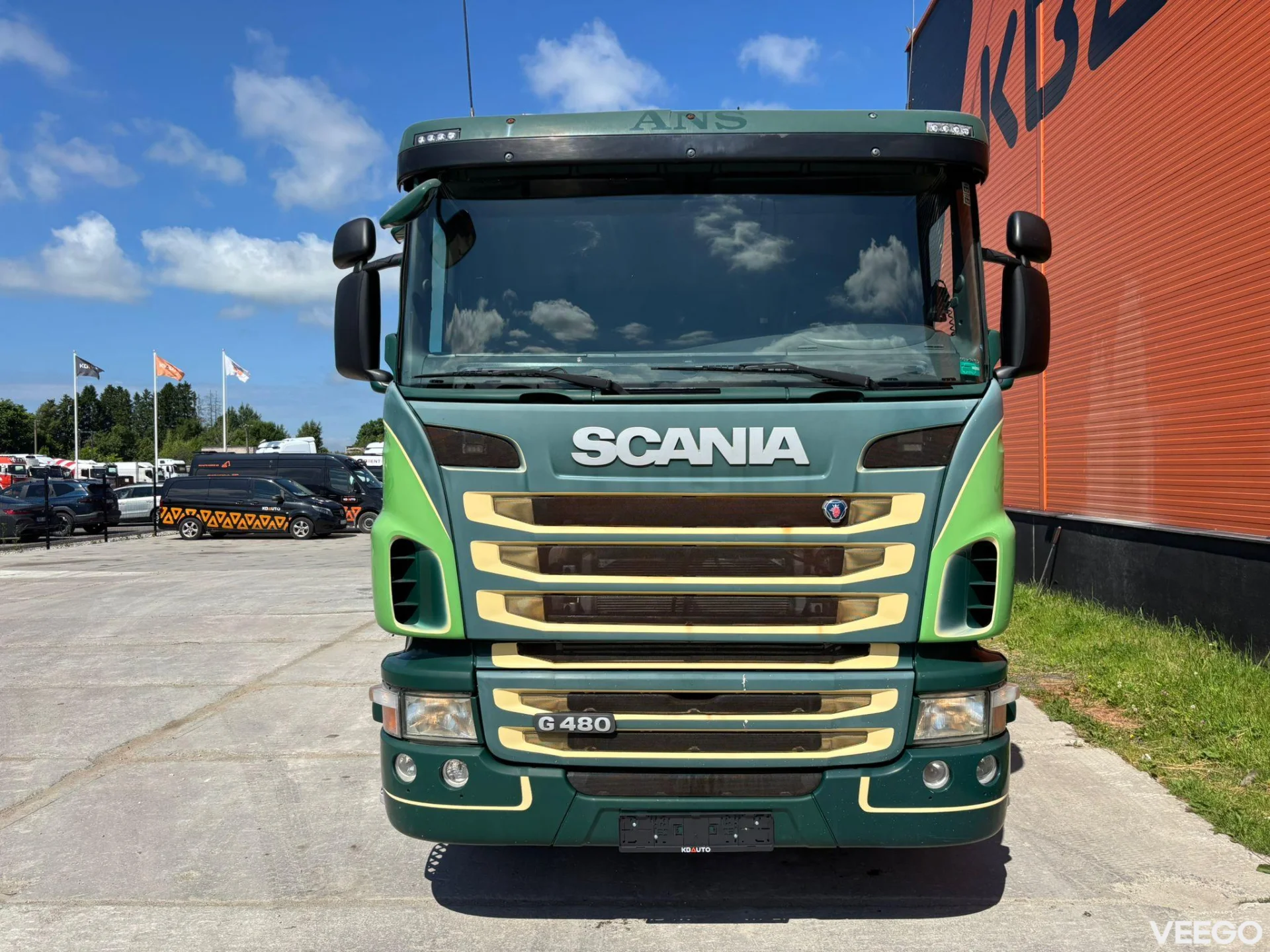 Scania G480 HMF 2620K YEAR 2018 / BOX L=5414 mm 480kW