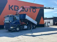 Scania G480 FASSI F260XP + JIB + GRAB / BOX L=5639 mm 480kW thumbnail