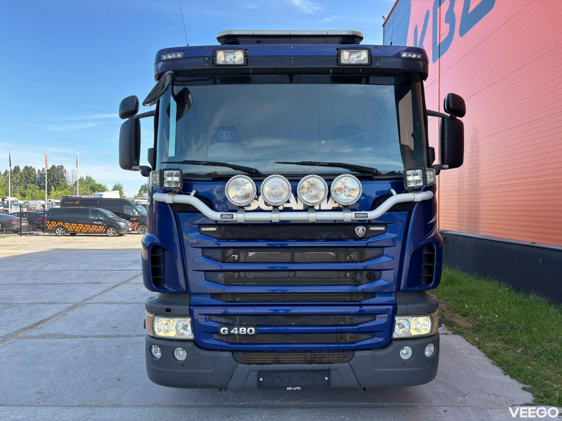 Scania G480 FASSI F260XP + JIB + GRAB / BOX L=5639 mm 480kW