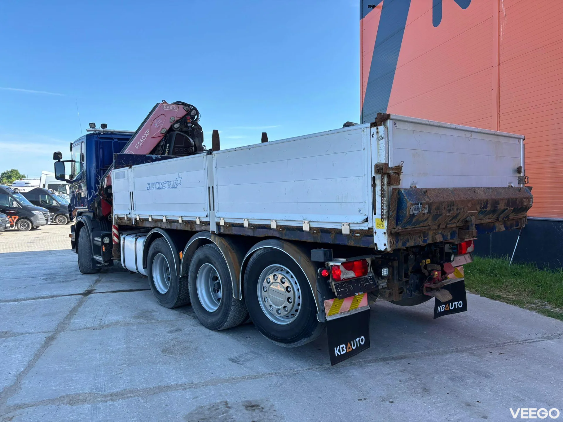Scania G480 FASSI F260XP + JIB + GRAB / BOX L=5639 mm 480kW