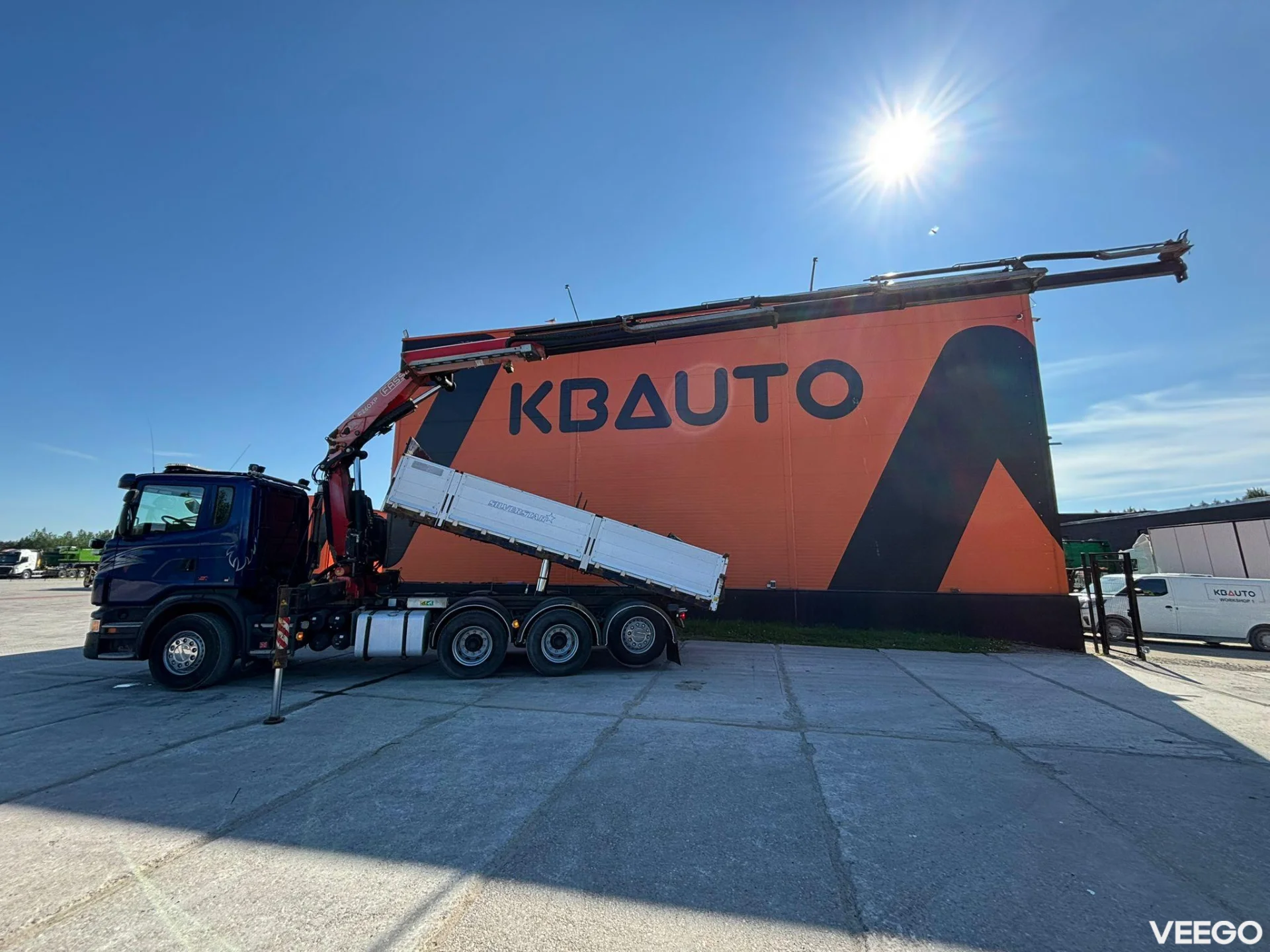 Scania G480 FASSI F260XP + JIB + GRAB / BOX L=5639 mm 480kW