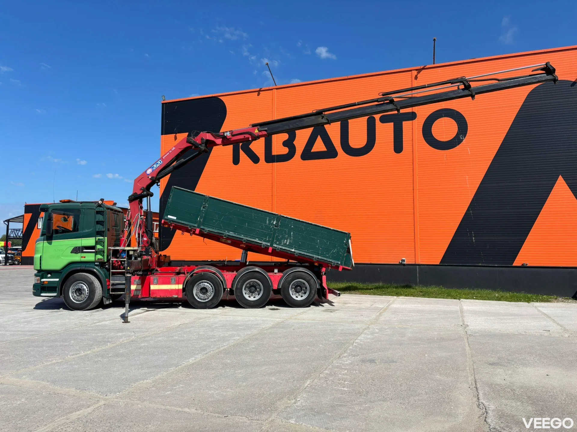 Scania G480 HMF 2620K YEAR 2018 / BOX L=5414 mm 480kW