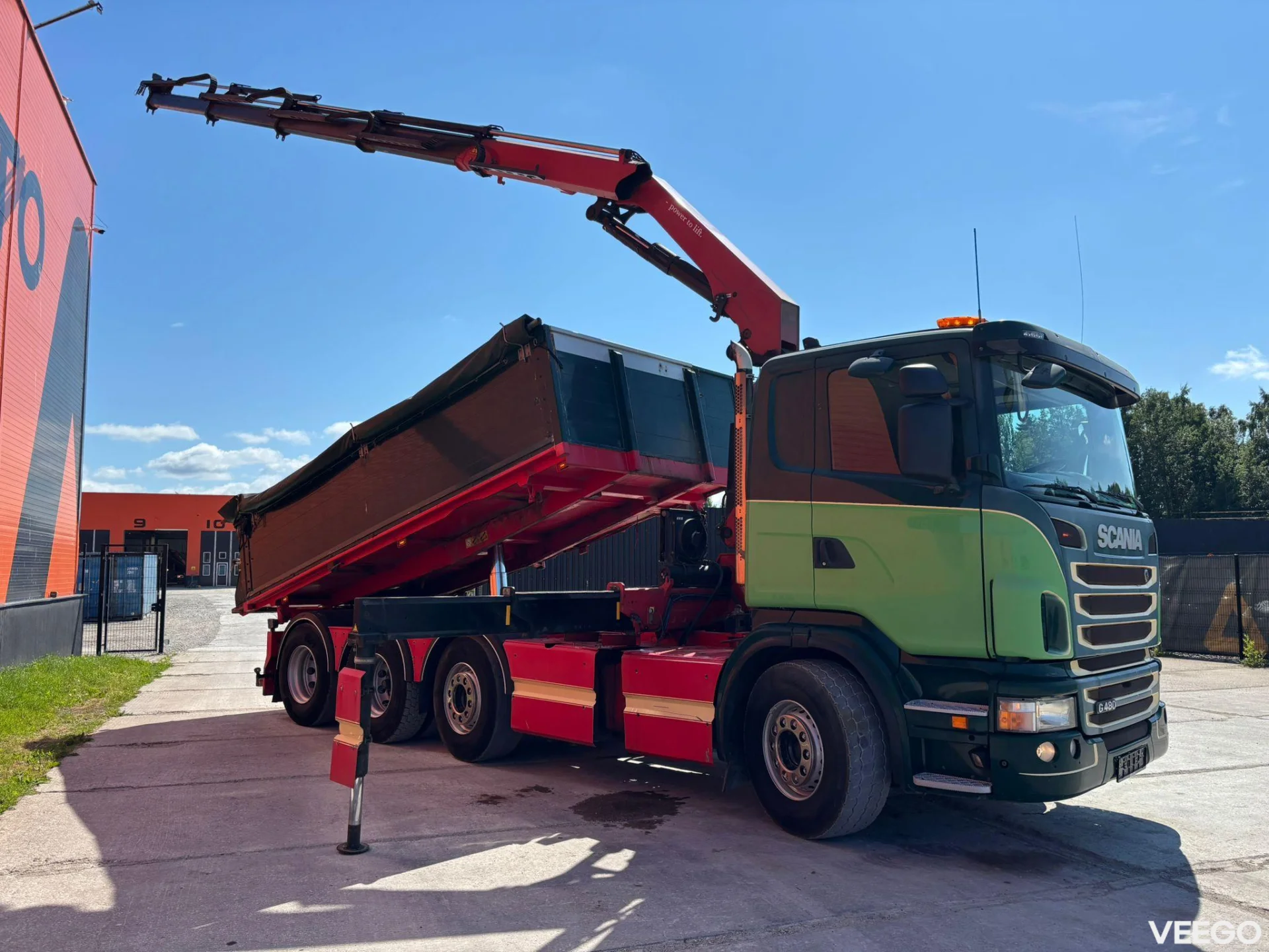 Scania G480 HMF 2620K YEAR 2018 / BOX L=5414 mm 480kW