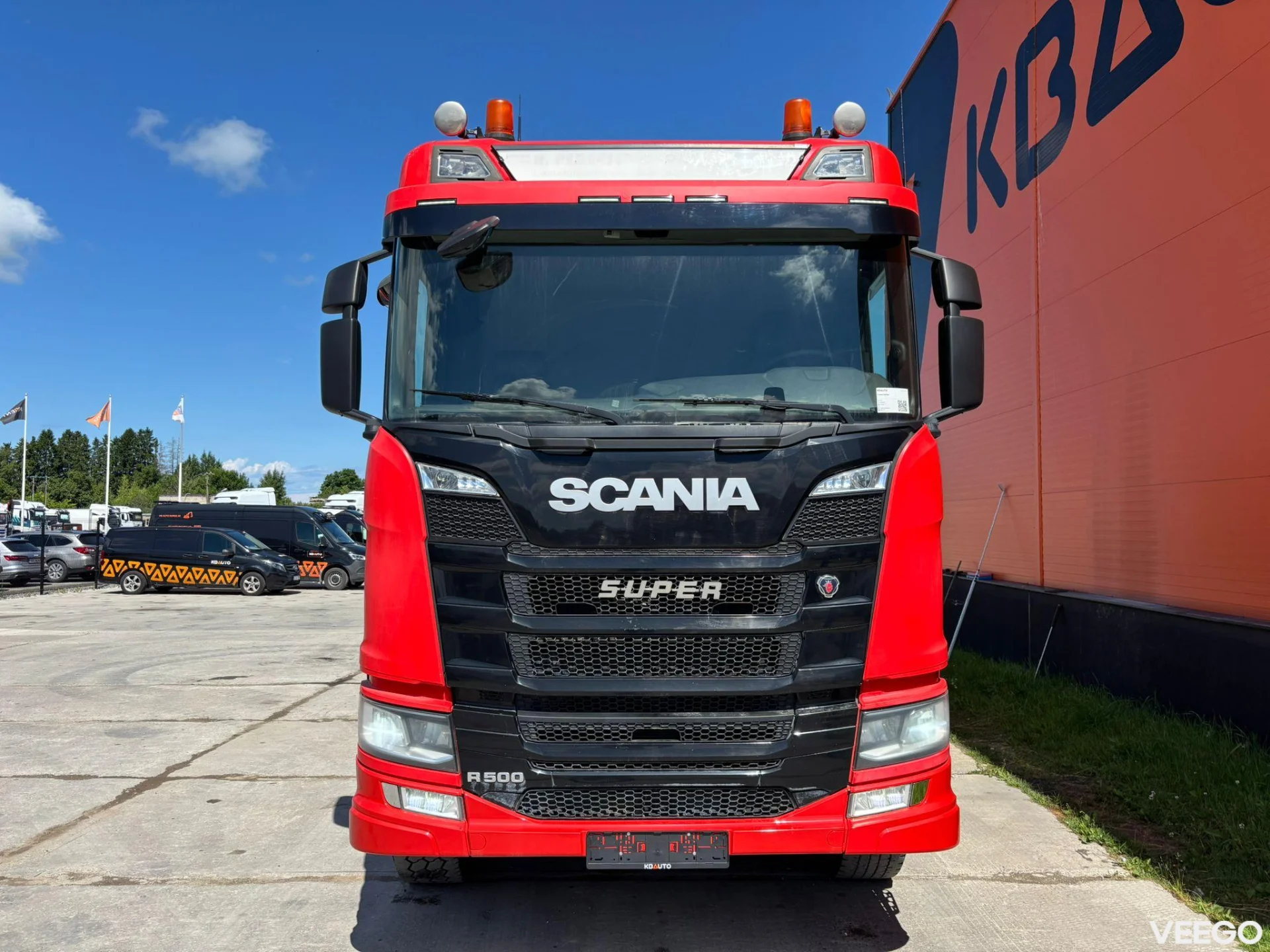 Scania R500 RETARDER / FULL STEEL / BOX L=5550 mm 368kW