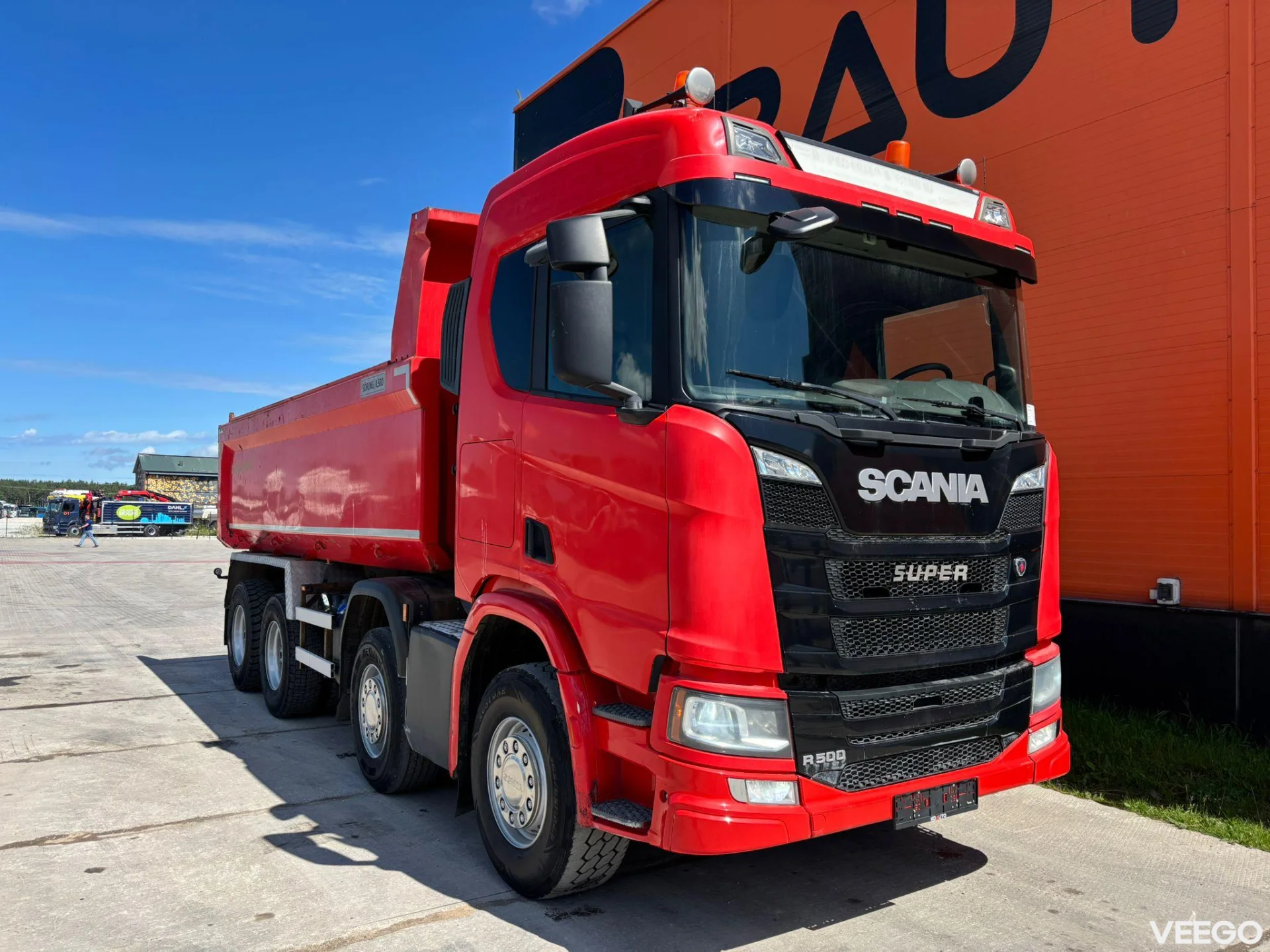 Scania R500 RETARDER / FULL STEEL / BOX L=5550 mm 368kW