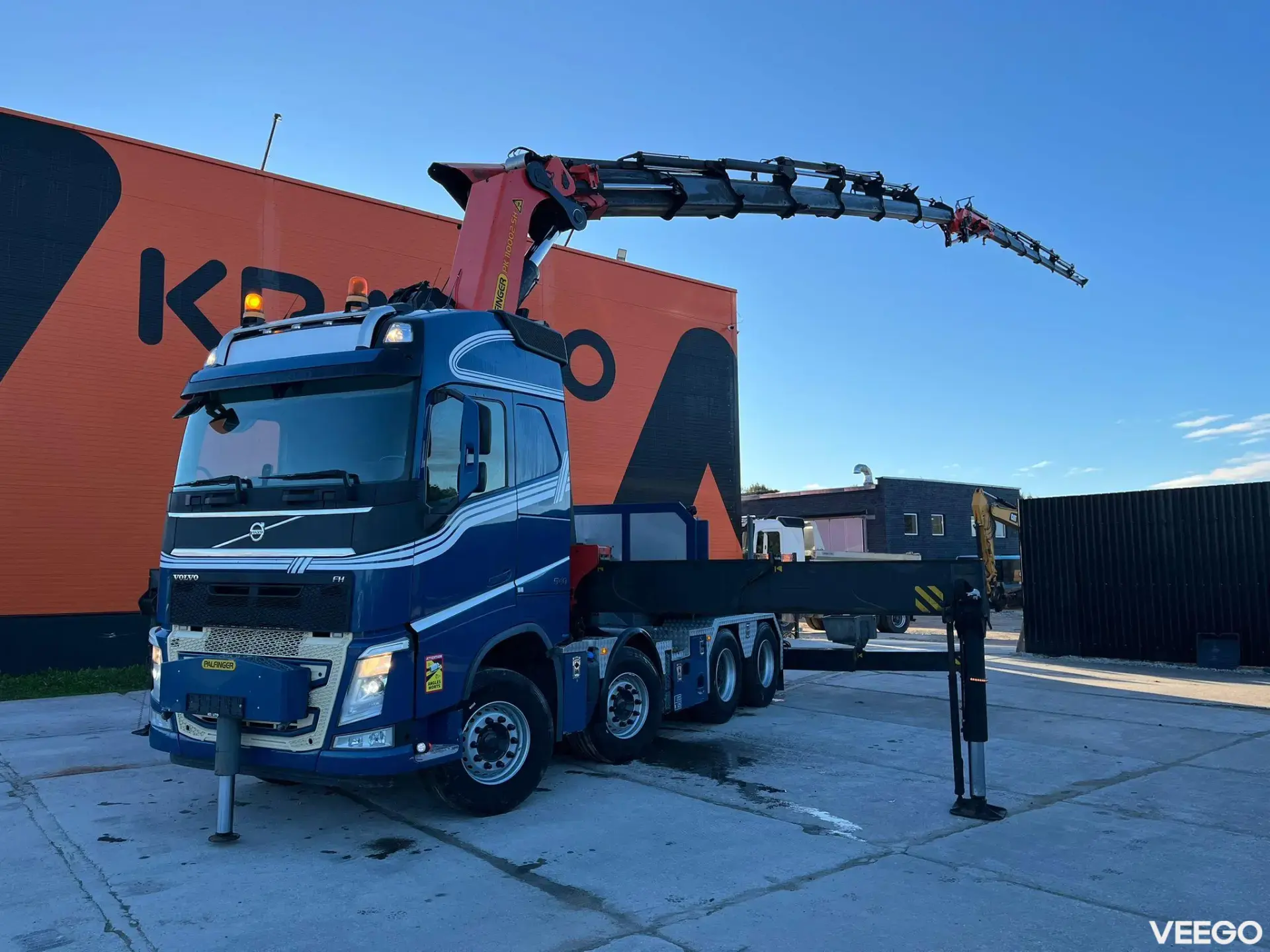 Volvo FH 540 8x4 PK 110002 + JIB + WINCH / COMBI / PLATFORM L=3662 mm 405kW