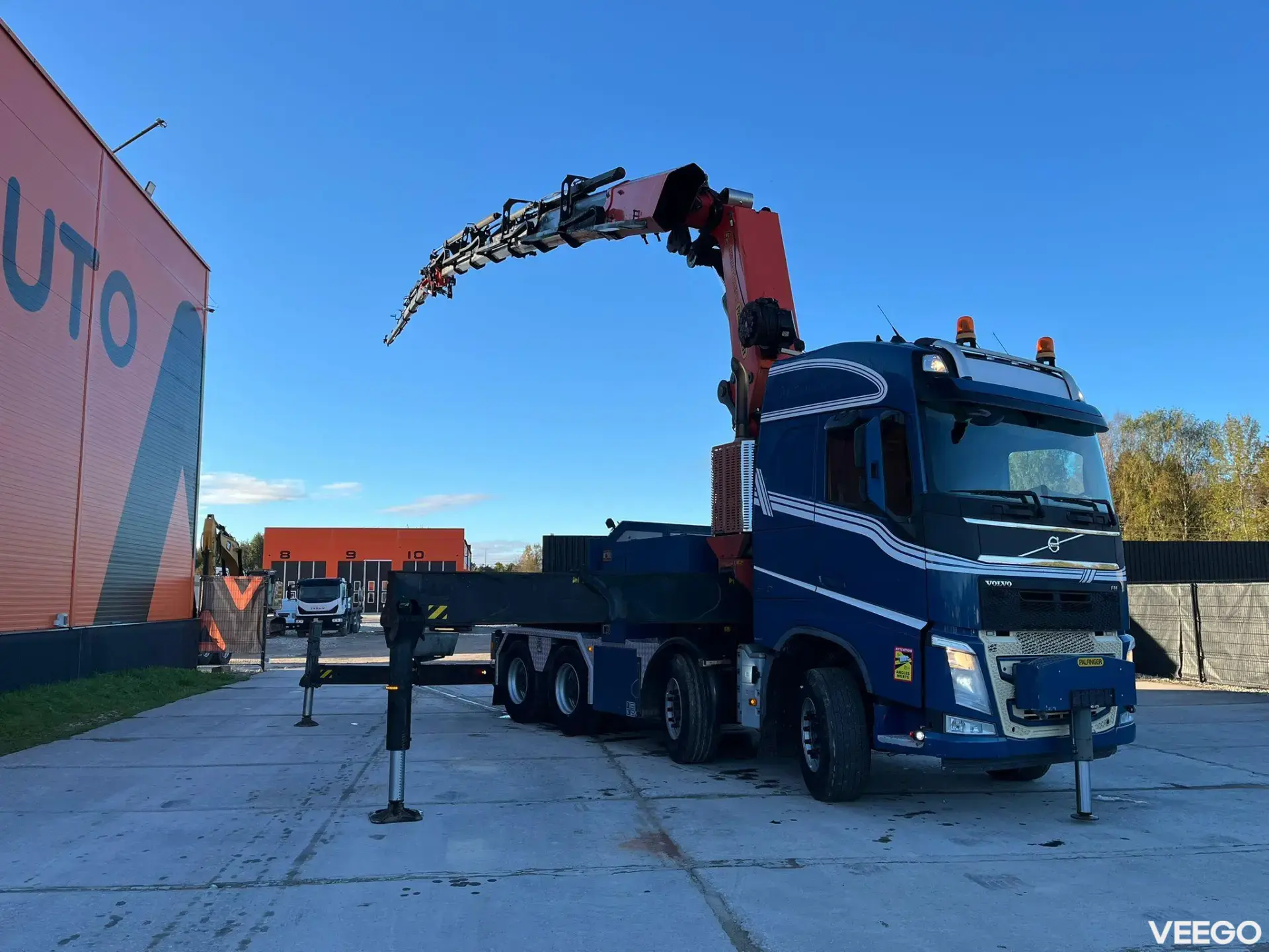 Volvo FH 540 8x4 PK 110002 + JIB + WINCH / COMBI / PLATFORM L=3662 mm 405kW