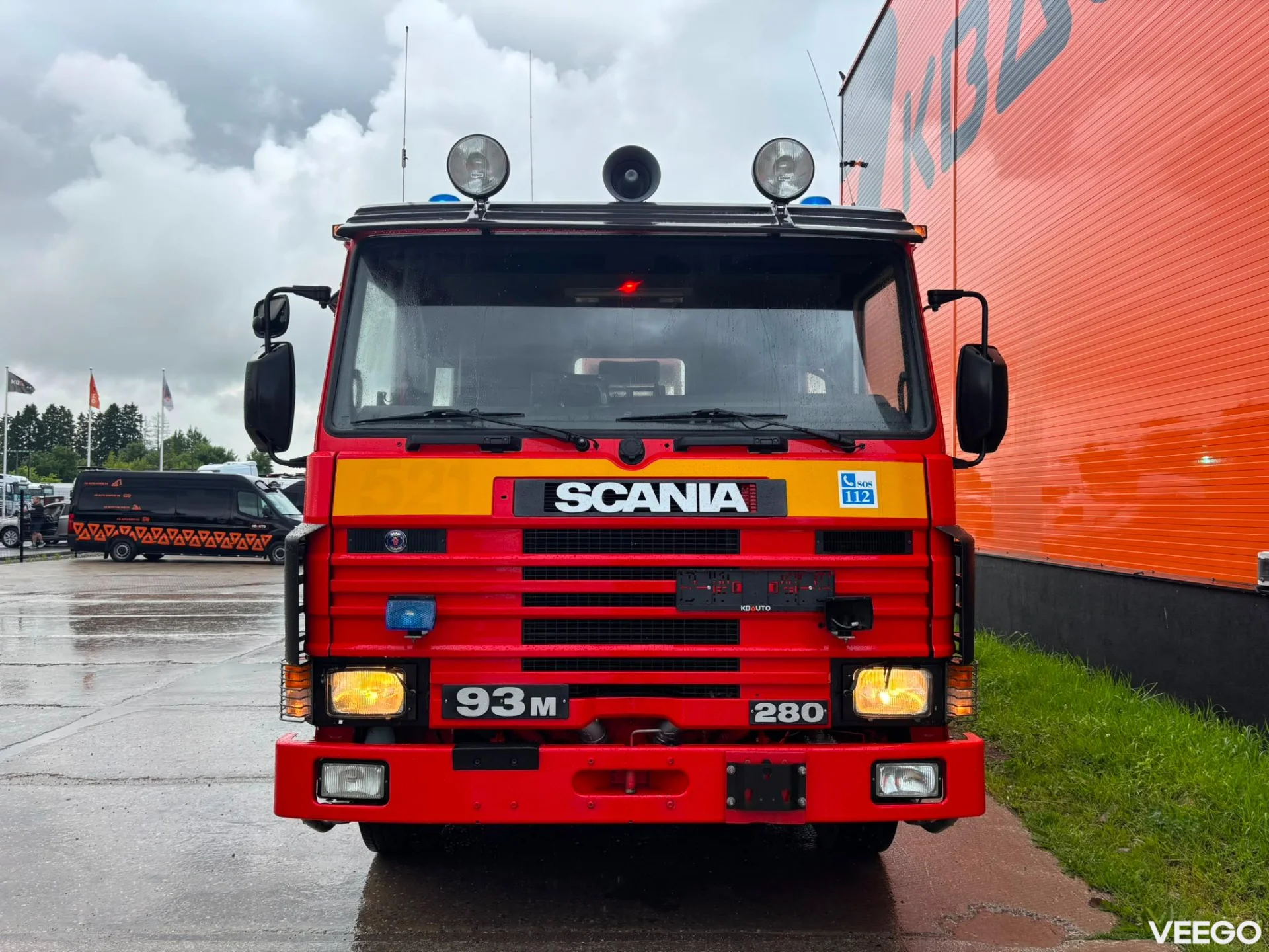 Scania P93 ONLY 35074 km ! 280kW