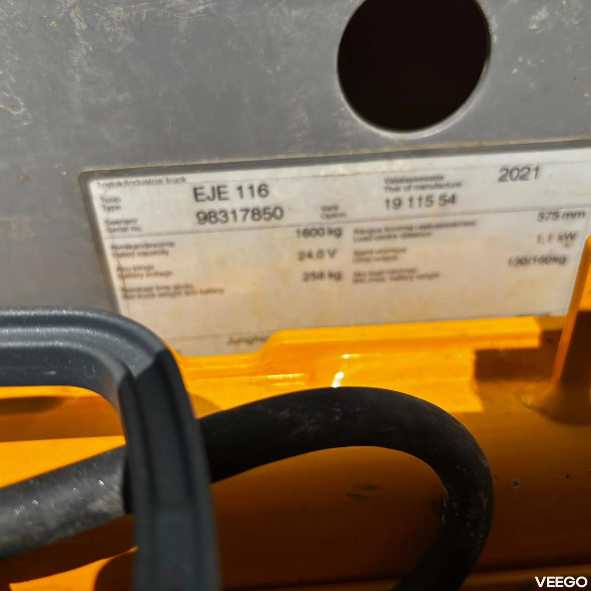 Jungheinrich EJE 1150mm kW
