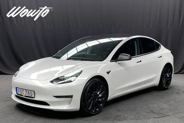 Image of Tesla Model 3 Performance 513HK 377kW