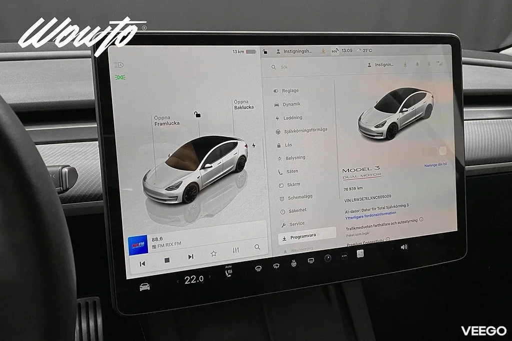 Tesla Model 3 Performance 513HK 377kW
