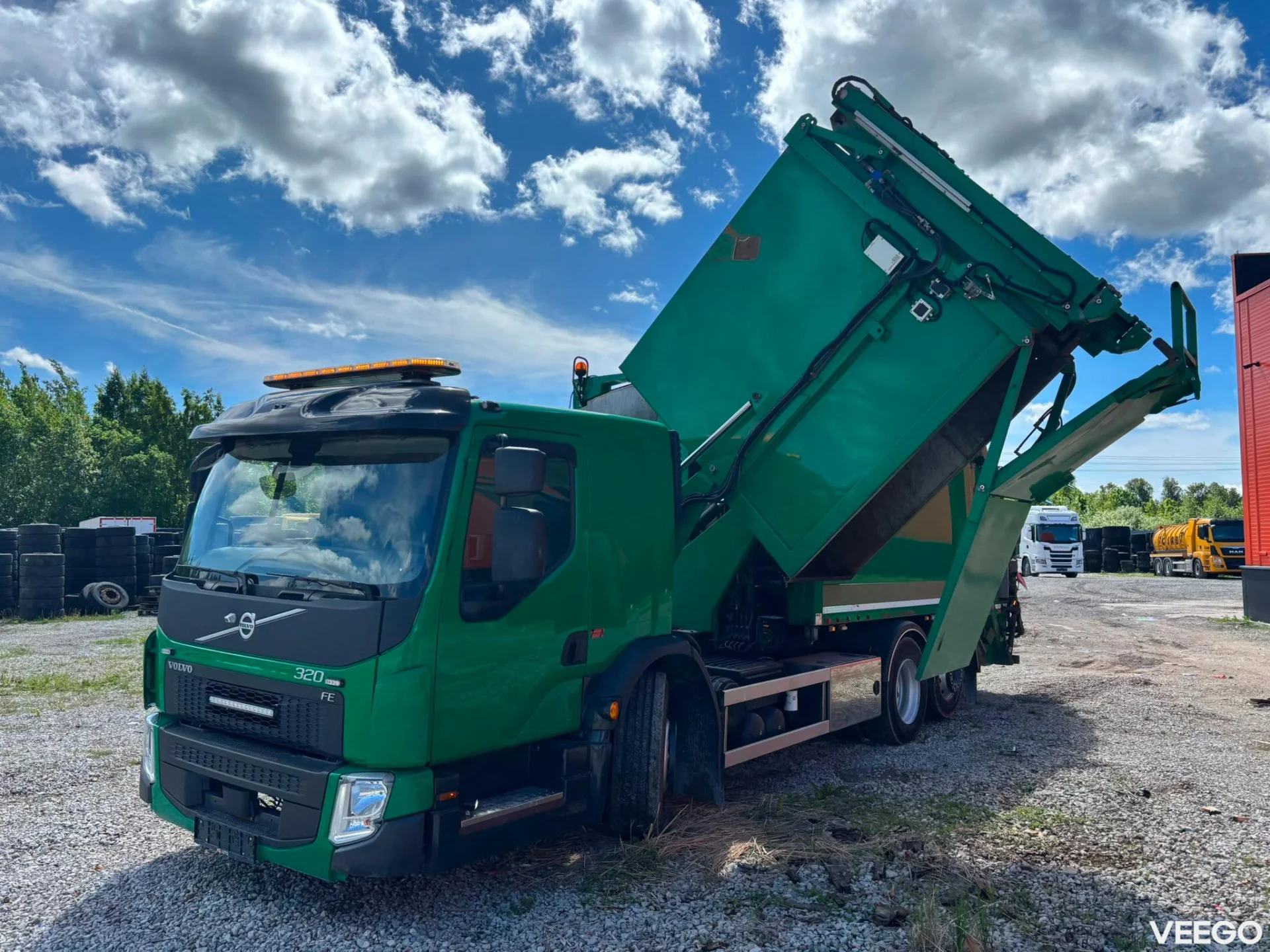 Volvo FE JOAB ANACONDA HD 15,4 m3 / JOAB BINLIFT WL100 320kW