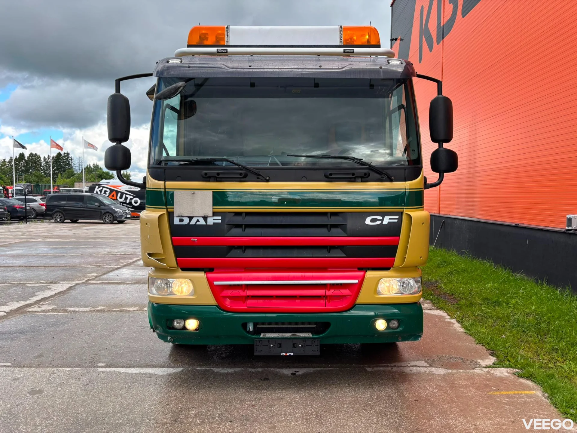 DAF CF CRANE DAMAGE ! / PK18002 / PLATFORM L=6928 mm 310kW