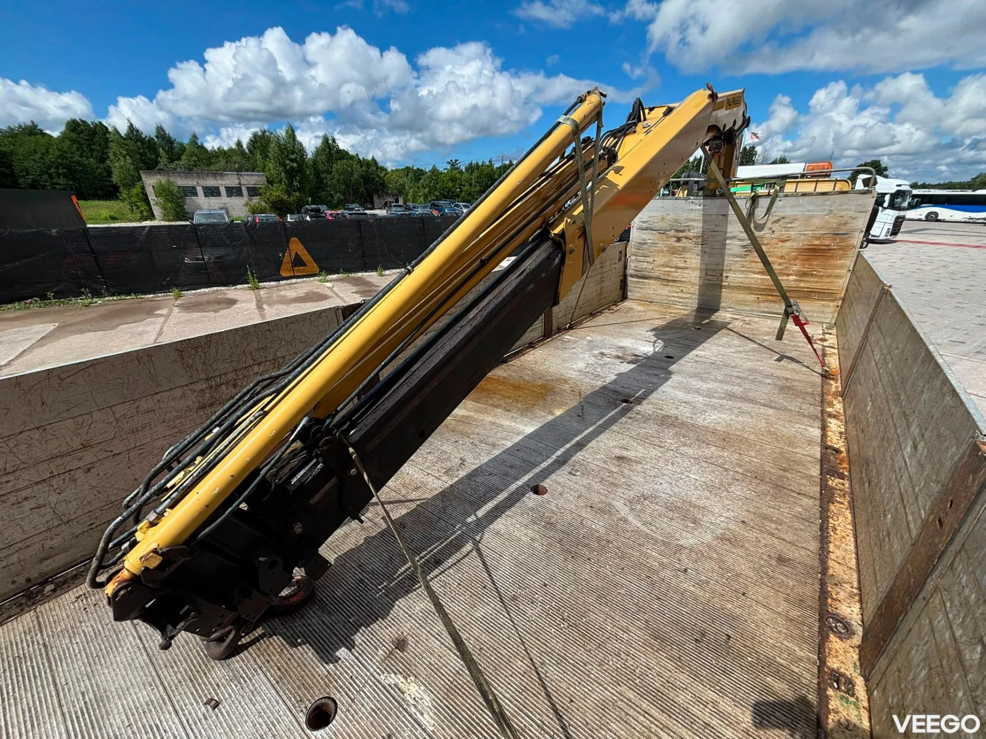 DAF CF CRANE DAMAGE ! / PK18002 / PLATFORM L=6928 mm 310kW