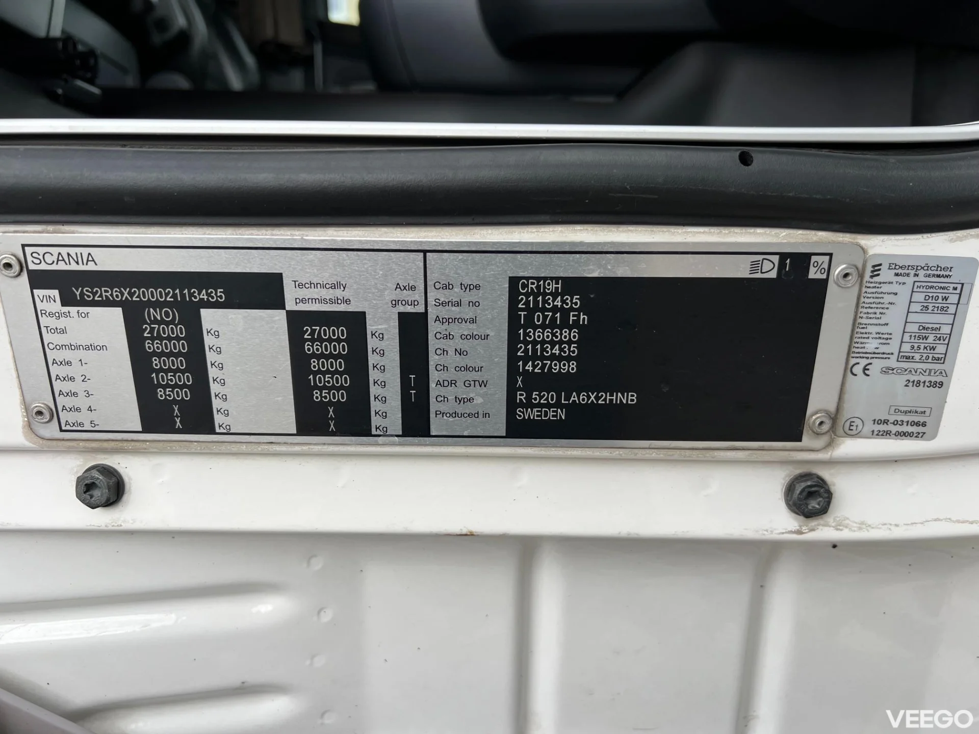 Scania R520 382kW