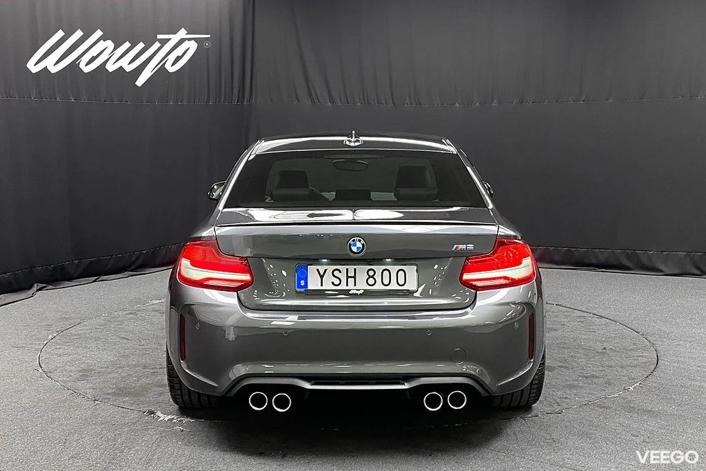 BMW M2 DCT 370HK /H/K /2462mil /Sv-Såld 272kW