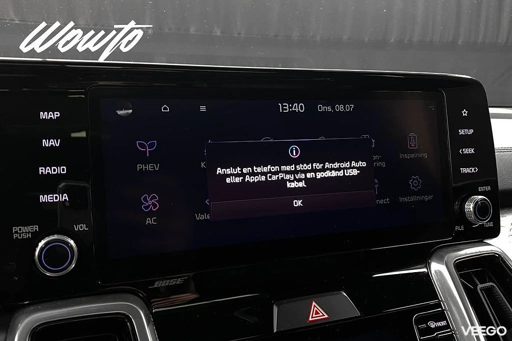 Kia Sorento PHEV 265HK 7-Sits Advance Plus /Bose /360 /Moms 195kW