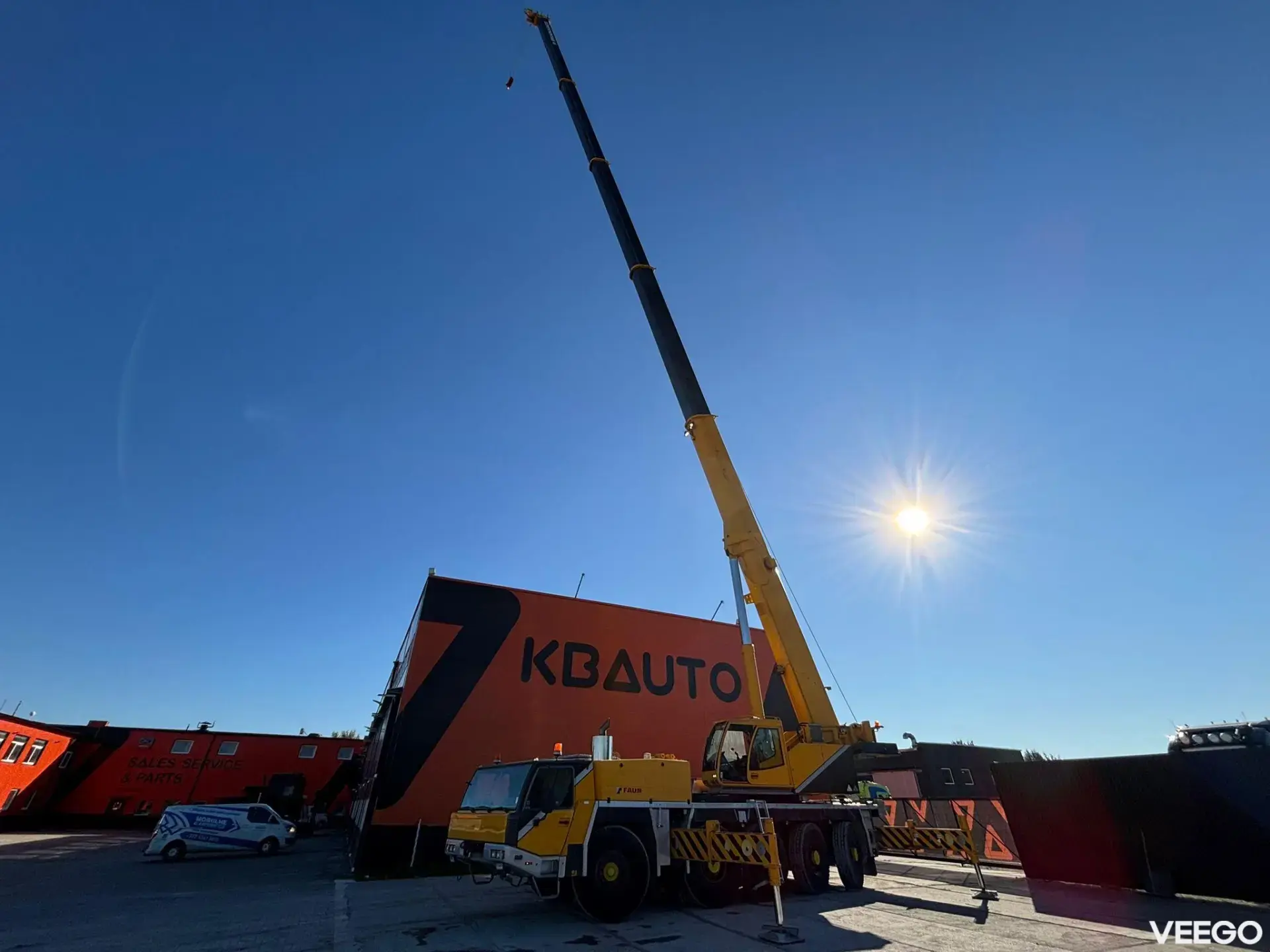 Tadano Faun ATF 110G-5 110 ton / MAIN BOOM 53 m / MOST ENGINE HOURS FROM IDLE / GOOD WORKING CONDITION 390kW