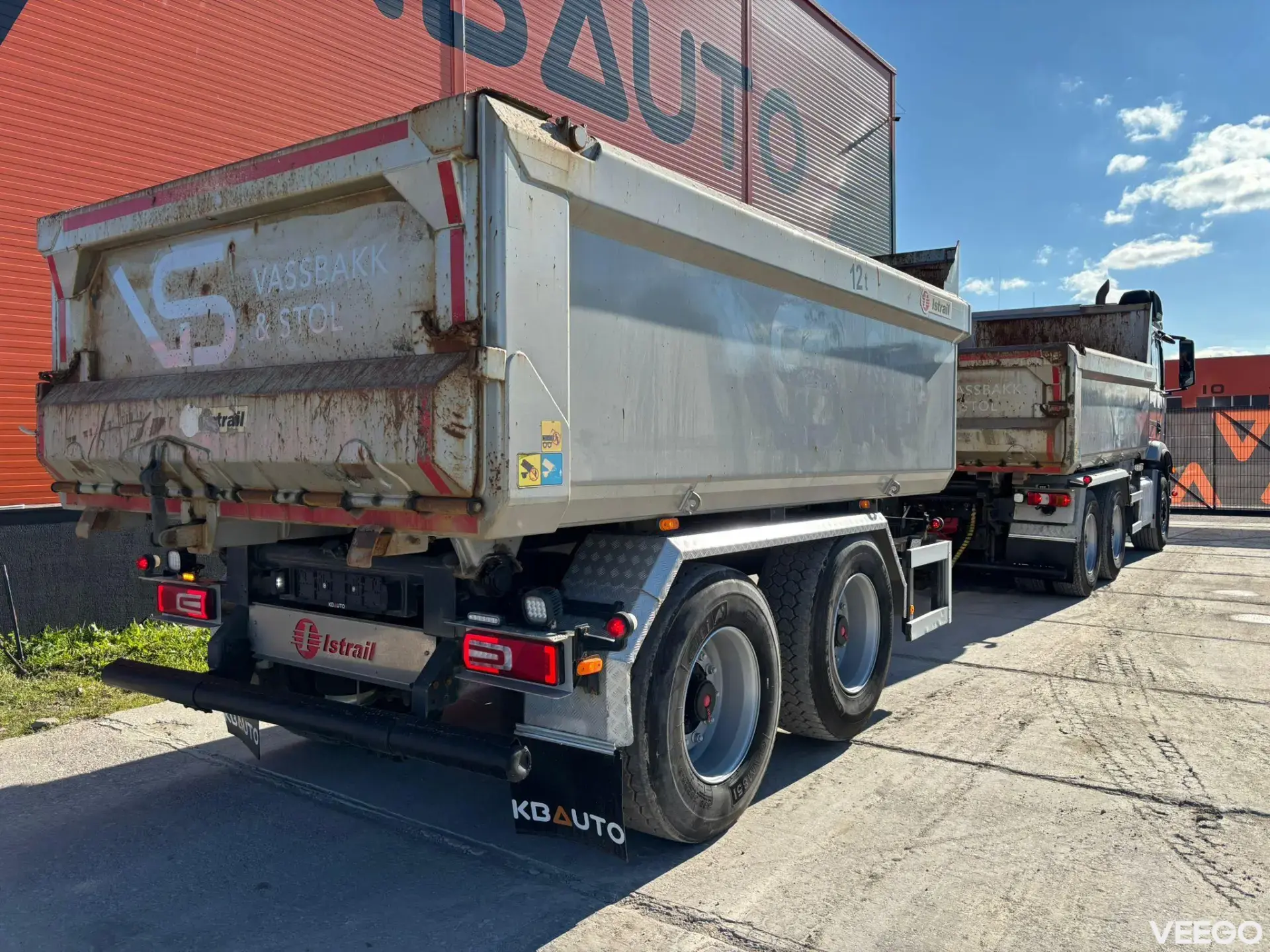 Istrail TN144 SAF AXLES / BOX L=4115 mm