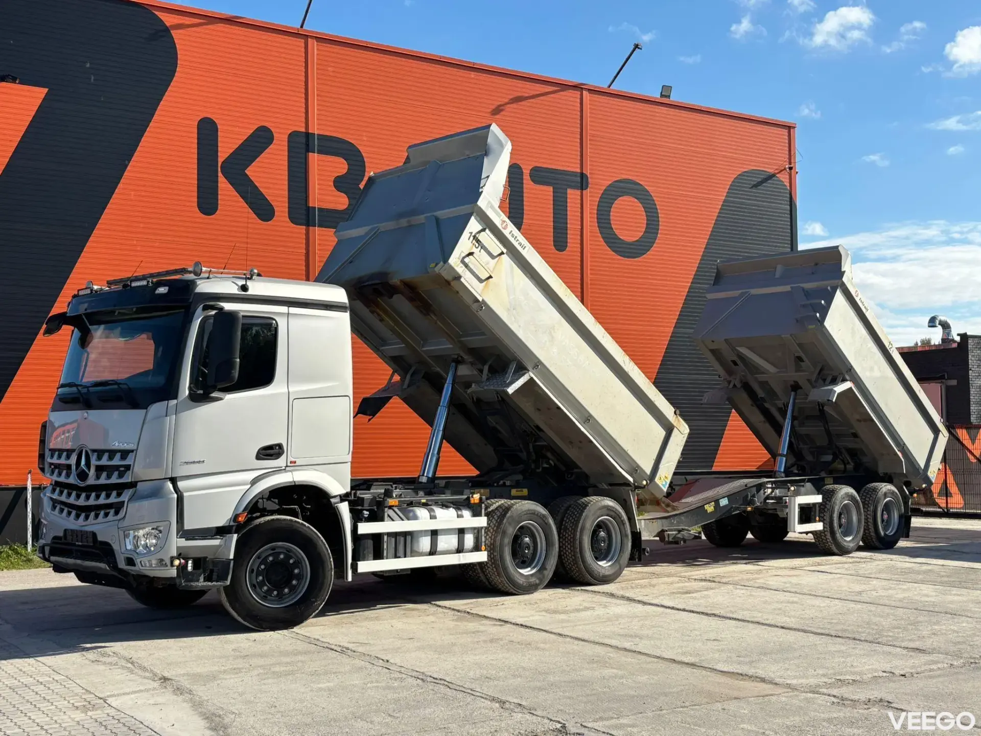 Istrail TN144 SAF AXLES / BOX L=4115 mm