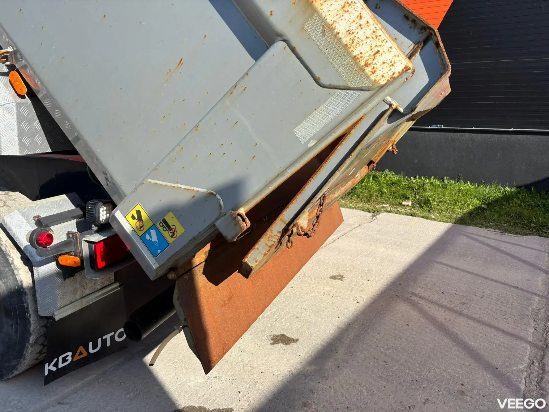 Istrail TN144 SAF AXLES / BOX L=4115 mm