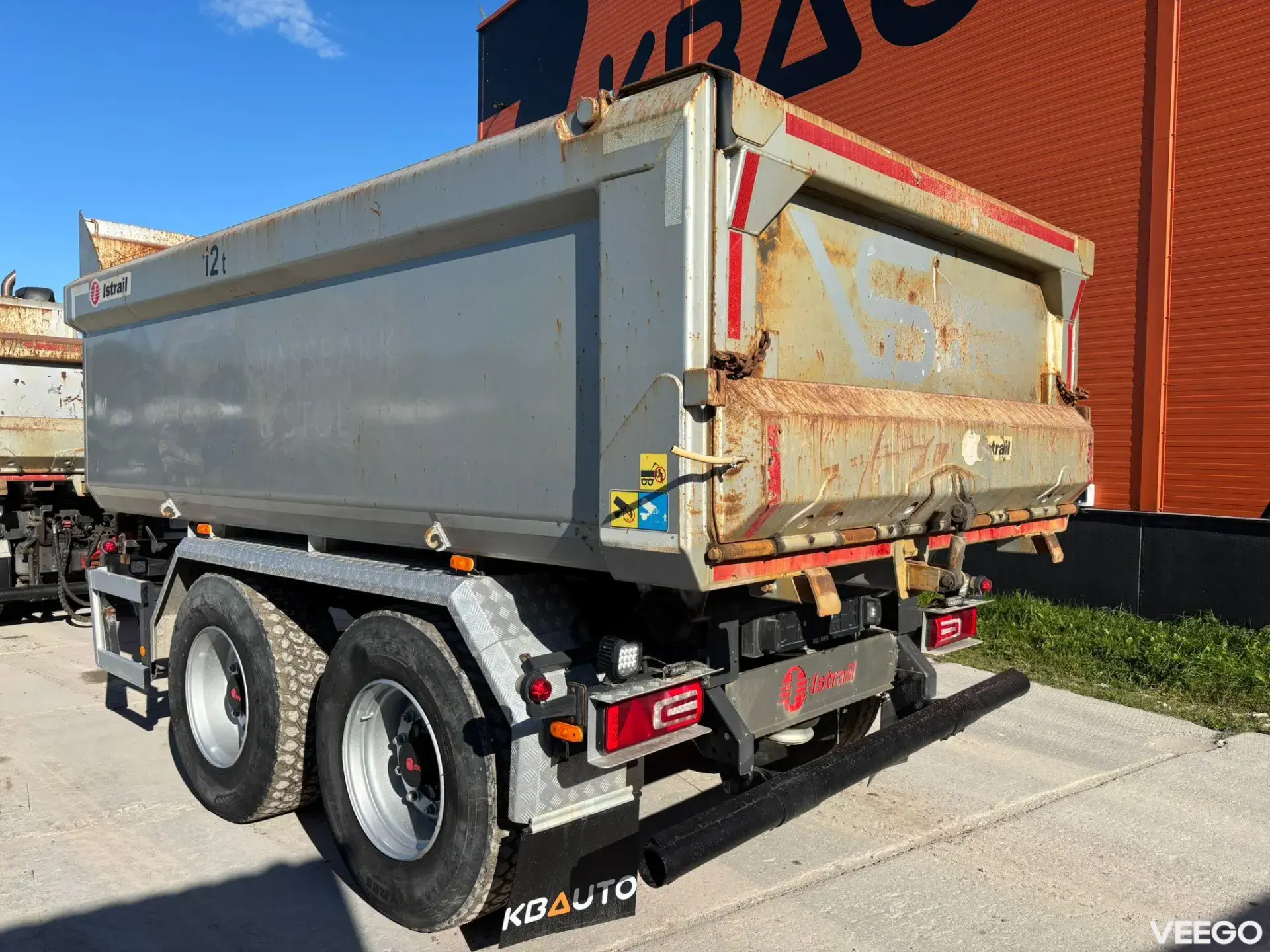 Istrail TN144 SAF AXLES / BOX L=4115 mm