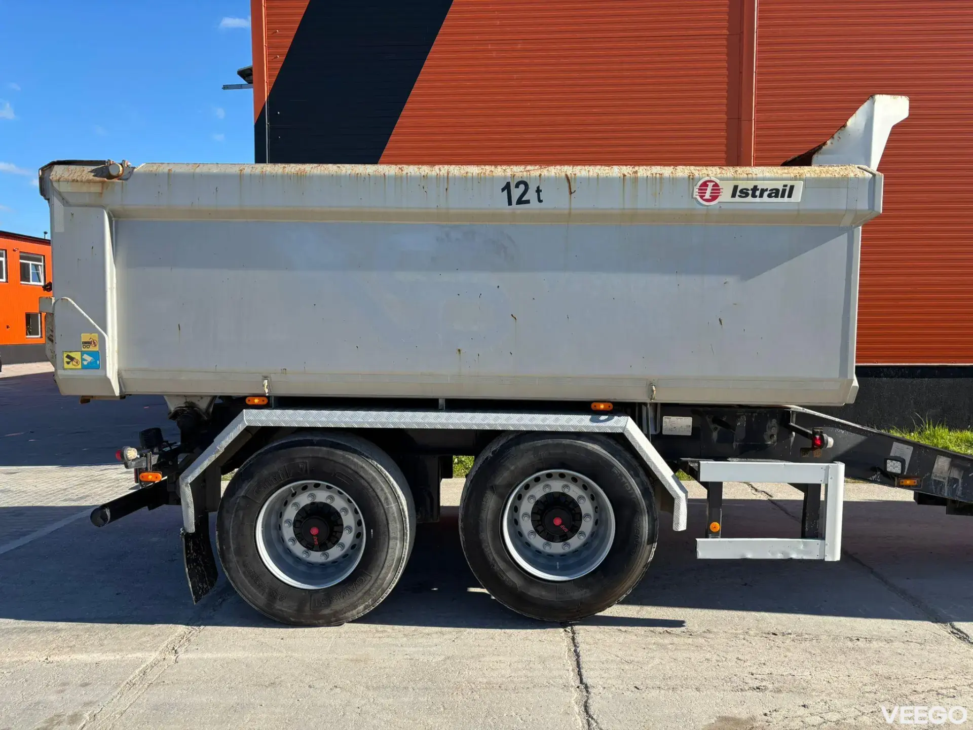 Istrail TN144 SAF AXLES / BOX L=4115 mm