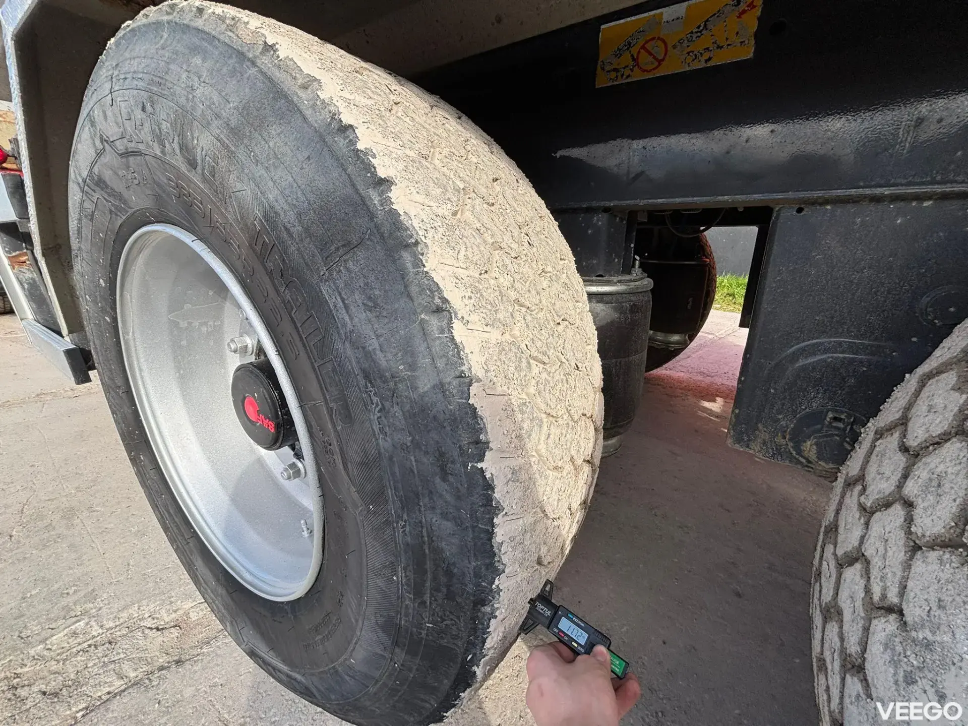 Istrail TN144 SAF AXLES / BOX L=4115 mm