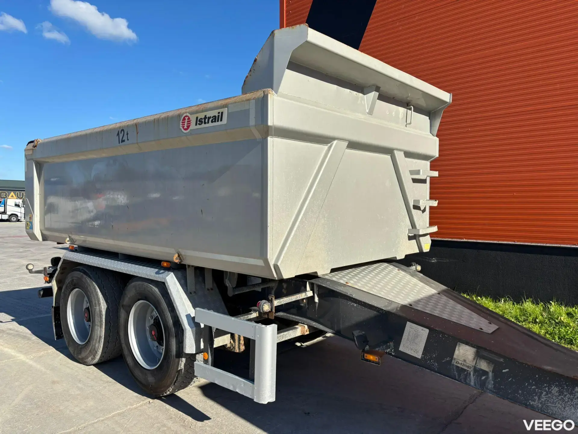 Istrail TN144 SAF AXLES / BOX L=4115 mm