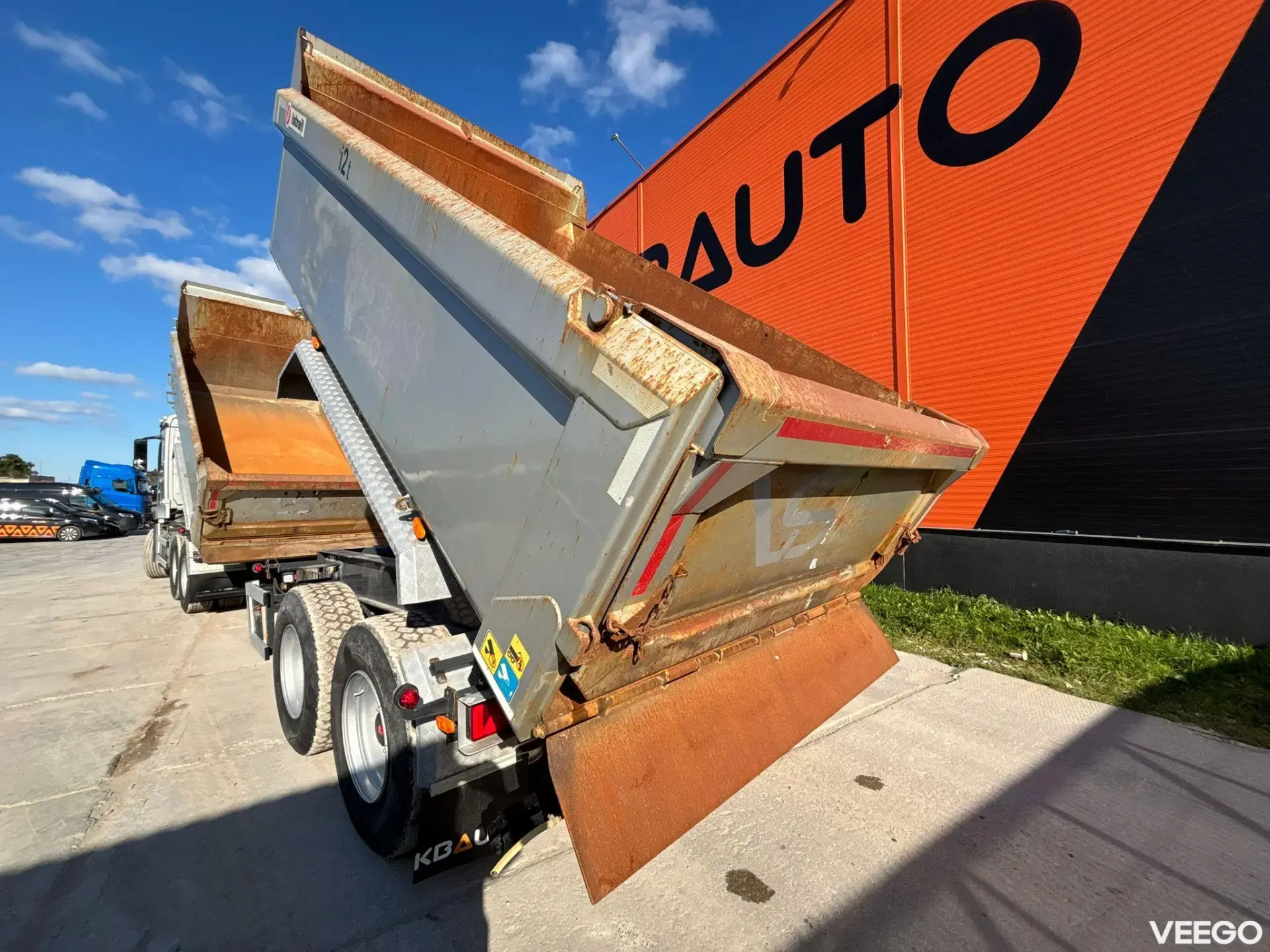 Istrail TN144 SAF AXLES / BOX L=4115 mm