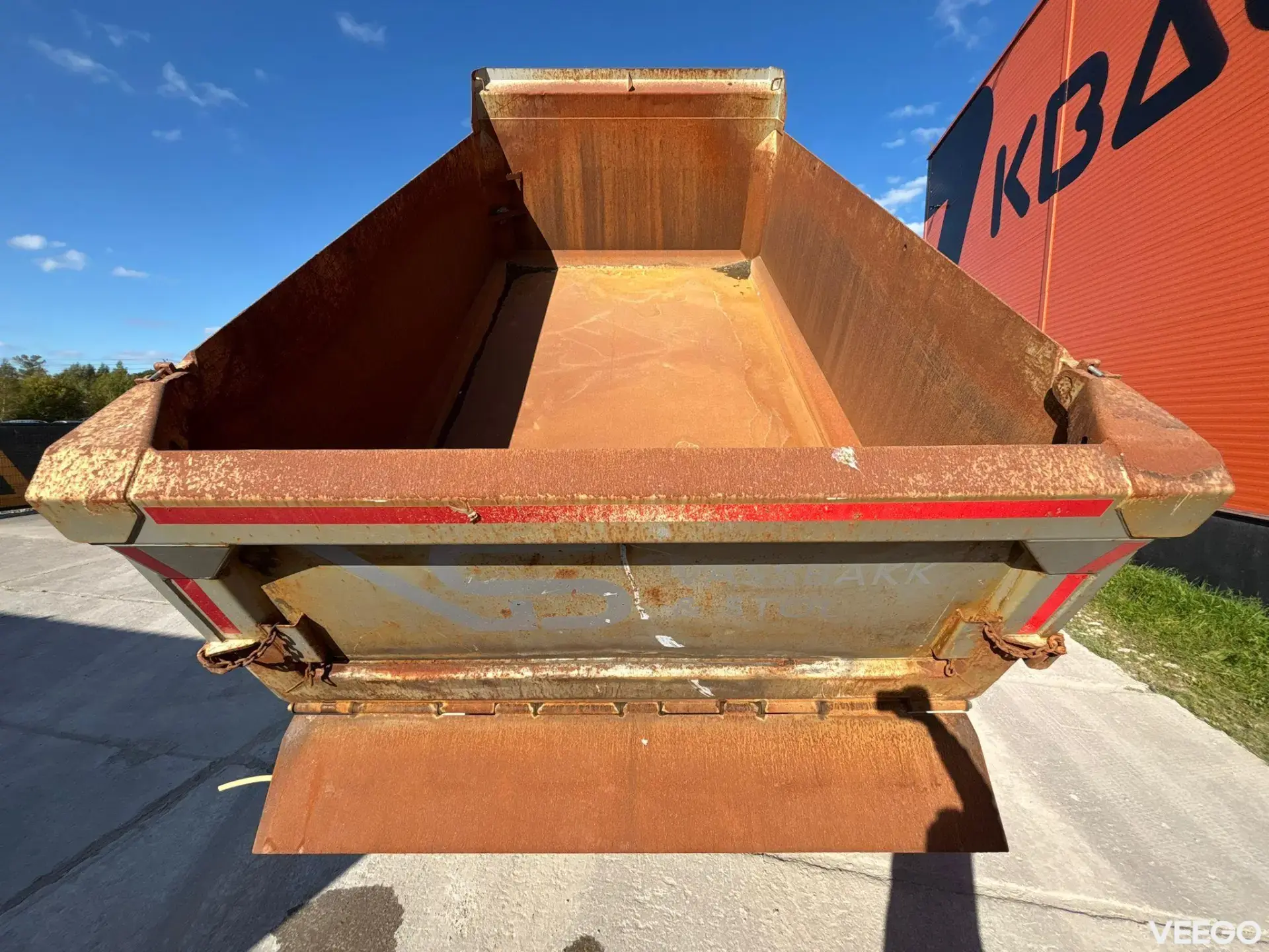 Istrail TN144 SAF AXLES / BOX L=4115 mm