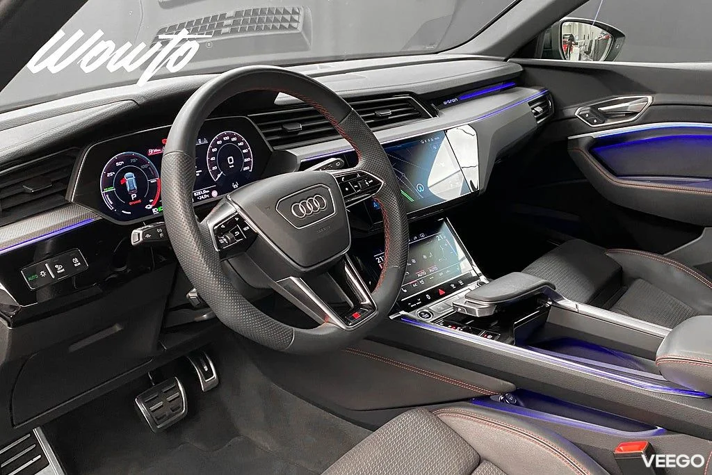 Audi Q8 55 e-tron Q 408Hk S-Line /Pano /B&O /Se Spec /Moms 300kW