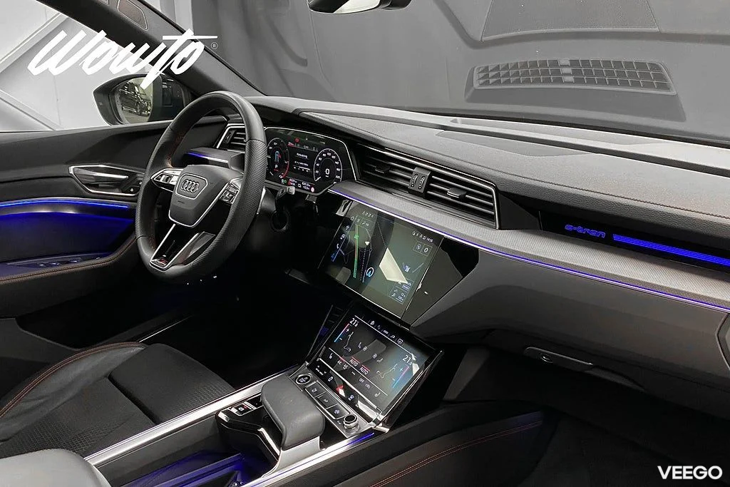 Audi Q8 55 e-tron Q 408Hk S-Line /Pano /B&O /Se Spec /Moms 300kW