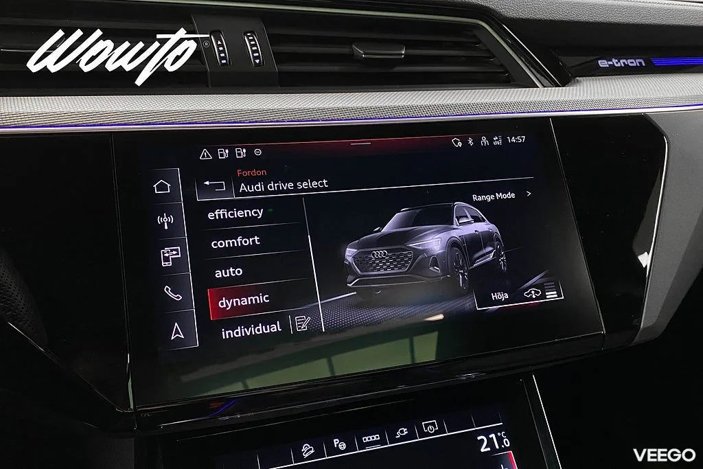Audi Q8 55 e-tron Q 408Hk S-Line /Pano /B&O /Se Spec /Moms 300kW