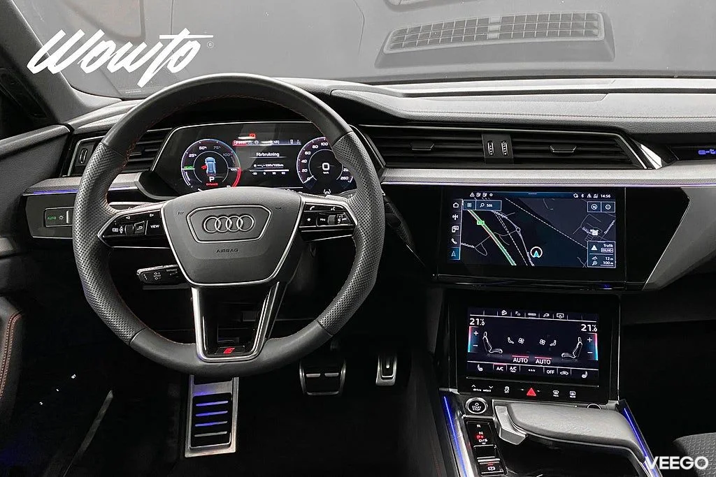 Audi Q8 55 e-tron Q 408Hk S-Line /Pano /B&O /Se Spec /Moms 300kW