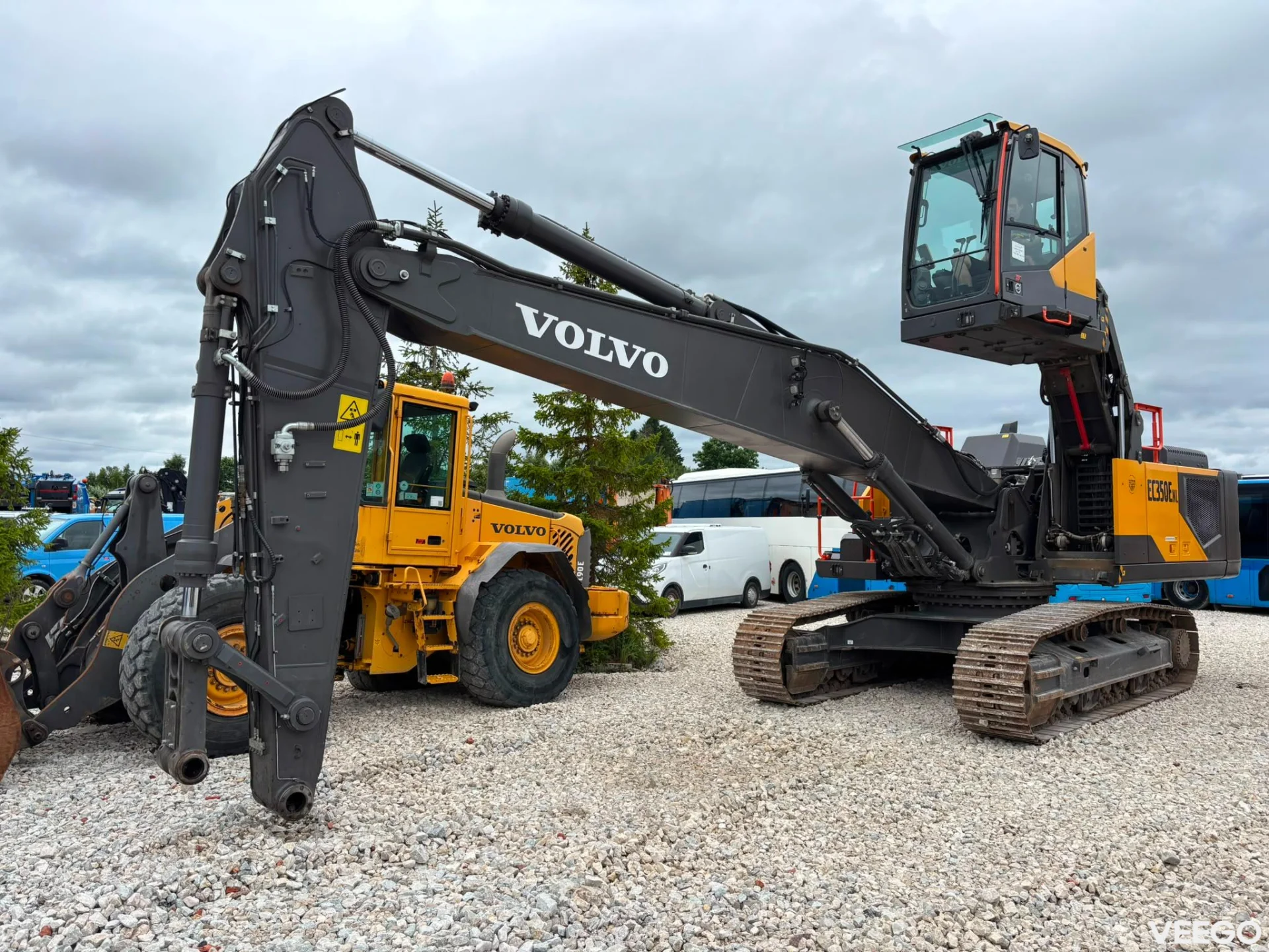 Volvo EC 350 ENL HYDRAULIC CAB RISER / CENTRAL LUBRICATION / AC  220kW